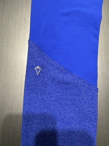 EUC Ivivva by LULULEMON Train For The Game Herringbone & BLUE Leggings Size 14 - Picture 13 of 13