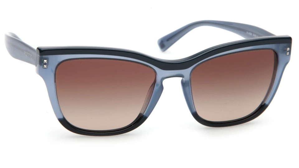 NUEVO VALENTINO VA 4036 5095-13 GAFAS DE SOL AZUL/ÓPAL 54-18-140 B43 Italia Foto 3 de 4