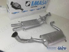 Imasaf Auspuff Set Mitteltopf + Endtopf für Alfa Romeo GTV 6 2.5 (116) 1980-1984