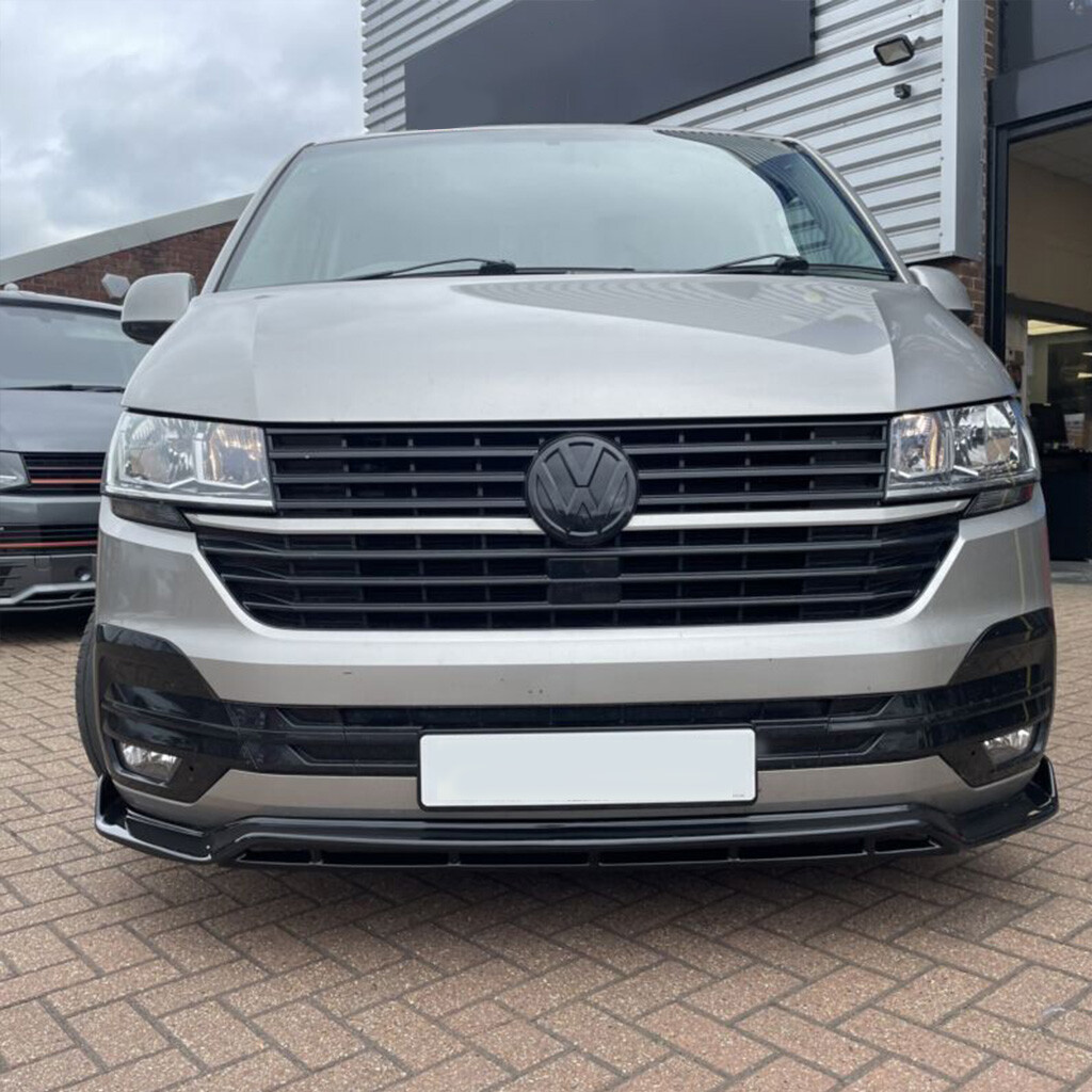 Spoiler avant Transporter T6.1 lame pare-chocs 2019-2021 Version 3 - 3