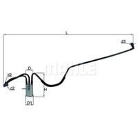 Mahle Kraftstofffilter Filter Leitungsfilter FüR Chrysler Voyager IV