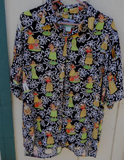 REYN SPOONER FLORIDA HAWAII HULA GIRL SHIRT MEN'S SZ LARGE RAYON MADE IN USA