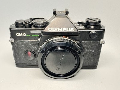 Olympus OM-2 Spot/Program analoge Spiegelreflexkamera SLR Gehäuse #1069923-38