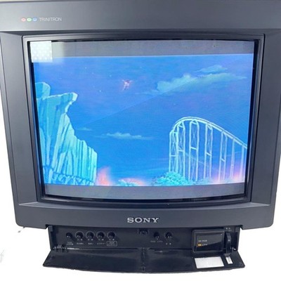 Sony Trinitron CPS-14F1 RGB Color Monitor 14 Inch Tested Rare CRT