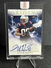 2024 Panini Origins - Rookie Autographs Javon Baker #RAU-JBA (AU, RC)