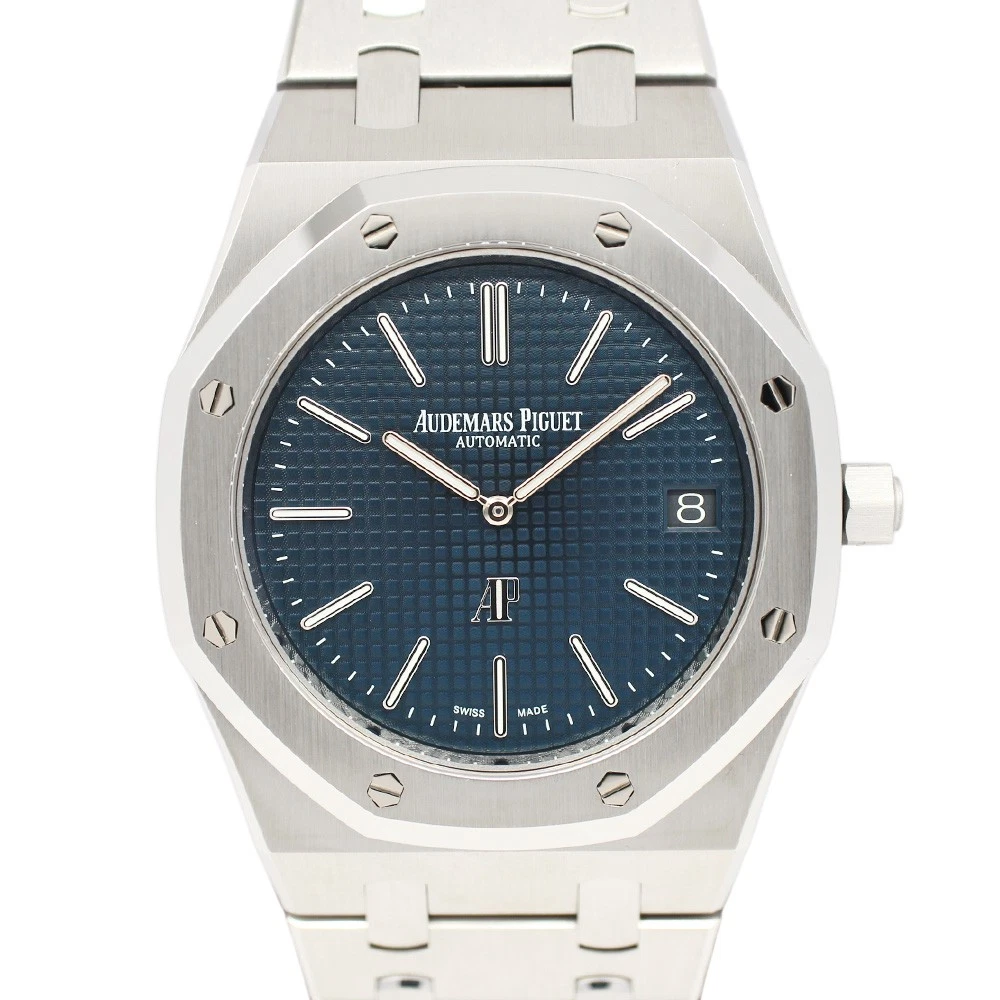 Audemars Piguet — Audemars Piguet Royal Oak 15202ST.OO.1240ST.01.A 39mm SS Blue Dial 2016 #UW028