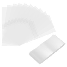 100Pcs Clear Perforated Shrink Band 98x50mm Fits Cap Diameter 58-61mm