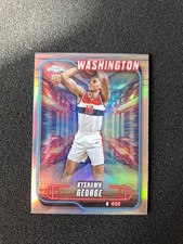 2024-25 Topps Chrome - Kyshawn George #158 Refractor (RC)