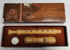 HOHNER Blockflote Recorder Flute C-Soprano Solo Luxus Nr 9544 Germany