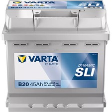 Batterie de voiture VARTA 45Ah/400A  CHEVROLET AVEO 1.2