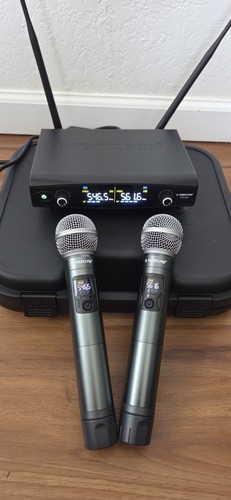 Phenyx Pro UHF Wireless Handheld Microphone System - Dynamic Mic - PTU-52-2H