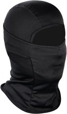 Achiou Ski Mask for Men Women, Balaclava Face Cover, Shiesty UV Black