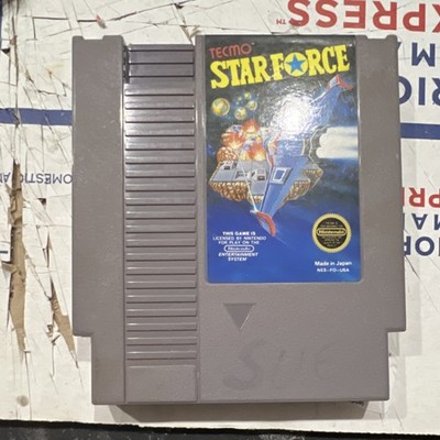 Tecmo Star Force Nintendo Entertainment System NES NTSC-U/C Game Cartridge