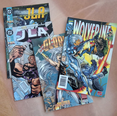 Superhelden; Justice League; Wolverine; Glory