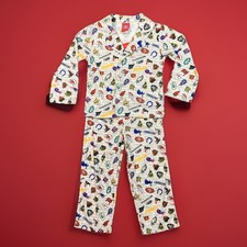 New NFL Team Logo Gray 2 Piece Pajama Set Size 4-5 Boys