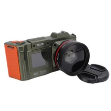 Digital Camera 4K 70MP 50X Zoom Auto Focus Wide Angle F1.8 DSLR Camera With D UK