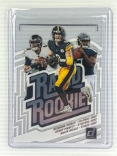 2022 Clearly Donruss- Desmond Ridder, Kenny Pickett, Willis #RS-1 Rated rookie