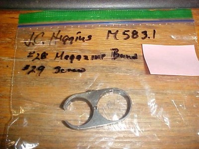 J.C. Higgins Model 583.1 Magazine Band w/Screw 12 Gauge