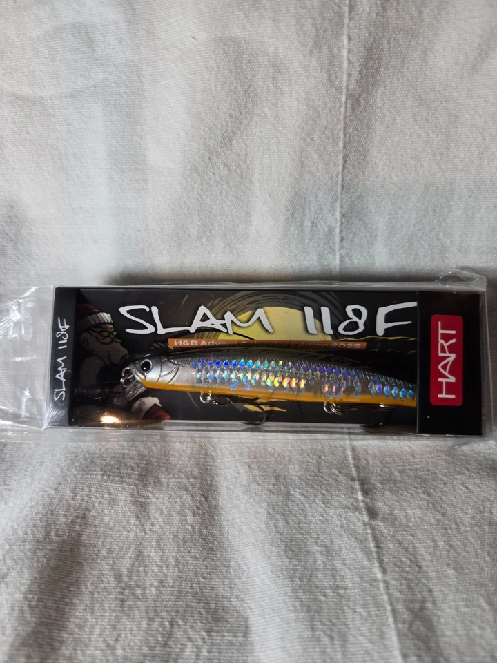 Hart Slam 118F 18gr Christmas Roach Jerk Weighttransfer Hecht und Barsch #4