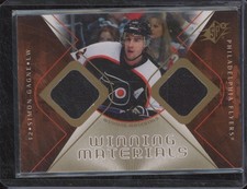 2007-08 SPx Ice Hockey SIMON GAGNE Dual Relic Jersey Winning Materials NHL NC28