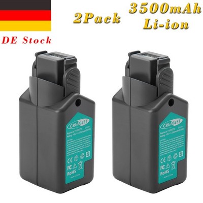 2Pcs 18V Li-ion Akku für Wolf Garten Li-ion Power Pack 3,GTB815, HSA45V 7420072