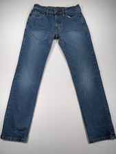 Levi's 502 Regular Taper Fit Mens 29x32 Medium Blue Wash 5 Pocket Denim Jeans