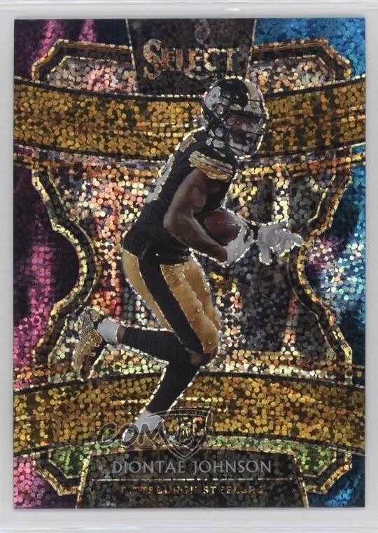 2019 Panini Select Concourse Cosmic Prizm Diontae Johnson #31 Rookie RC 0my9
