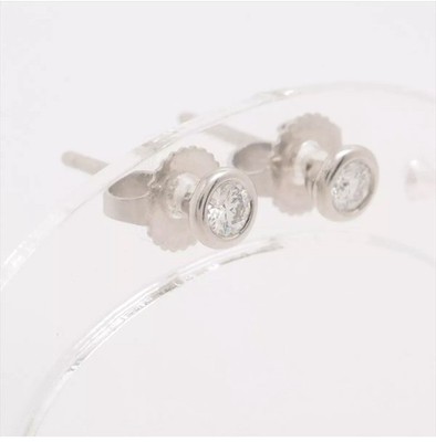 Tiffany & Co. Diamant Meterware Ohrringe PT950