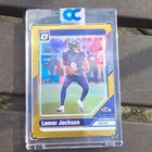 2024 Panini Donruss Optic Gold Prizm /10 Lamar Jackson #13 Baltimore Ravens