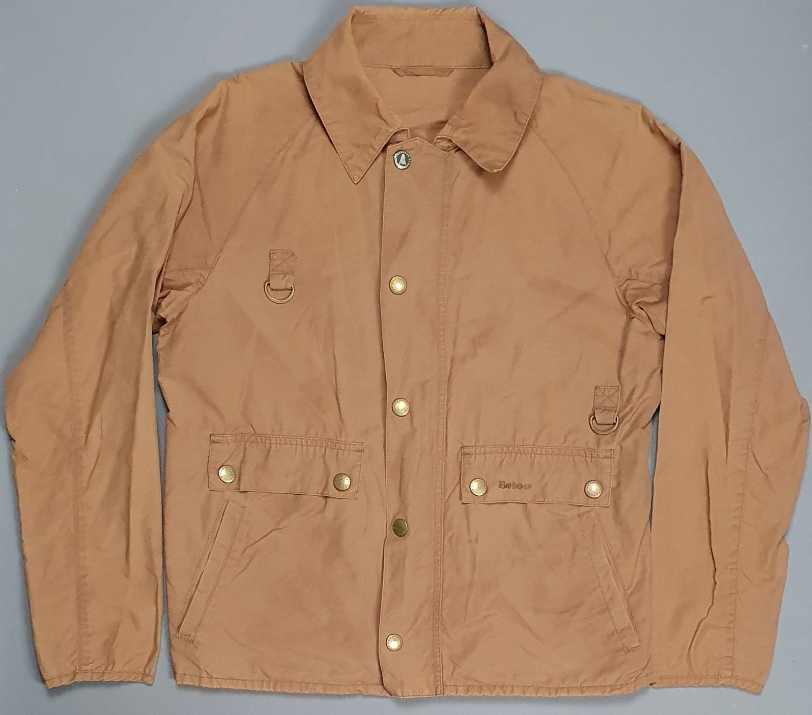 Barbour Darnley Jacket Mens Small Utility Military Spey Fishing Lightweight