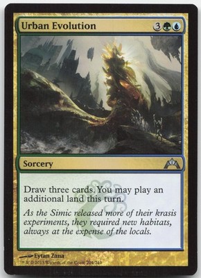 Urban Evolution - Gatecrash - Uncommon - Magic: The Gathering