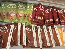 Keto Chow Shakes Variety Packets 20 Low Carb Meal Replacement Shakes