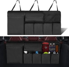 NEWFOM Car Trunk Organizer, Backseat Hanging Organizer with Storage Pockets for