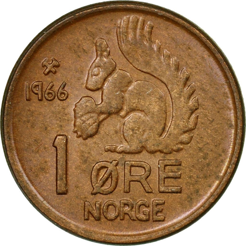 Norway 1 Ore Coin | Olav V | KM403 | 1958 - 1972 | eBay