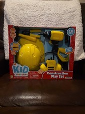 Kid Connection Construction Site Play Set 10 Pieces Light  Sound NEW