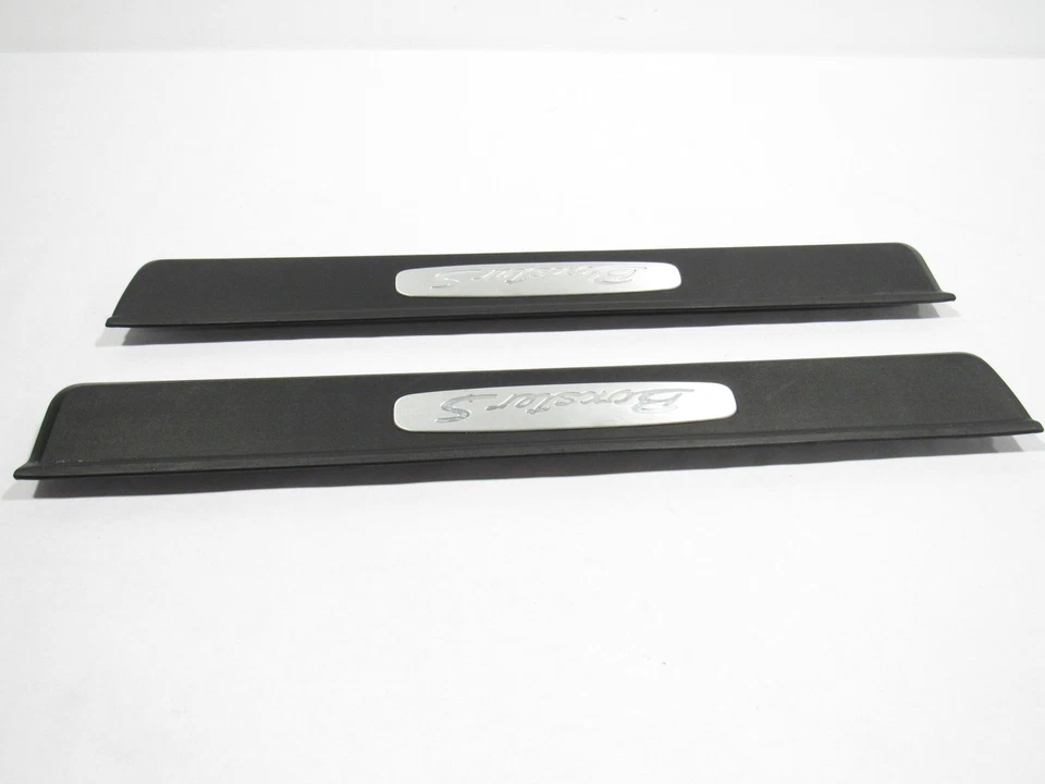 Juego de 2 placas de panel de moldura de cubierta de alféizar de puerta Porsche Boxster S 2014 13-16;A Foto 4 de 4