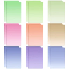 18 Pack A5 Colorful Lined Notebook Bulk, Journals for Travelers 8''x5.6''coll...