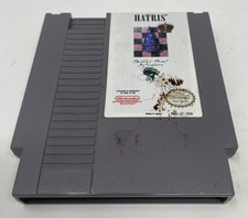 Hatris (Nintendo NES, 1990) Authentic Cartridge Only Tested READ