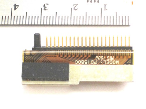Connettore disco rigido Creative ZEN Vision M Toshiba 44 pin CF PD1580C/050539 - Foto 2 di 3