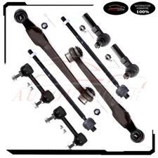 Front Control Arm Ball Joint Tie Rod End Sway Bar Fit For 1996-2002 Saturn SL