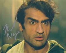 KUMAIL NANJIANI signed Autogramm 20x25cm STAR WARS OBI WAN in Person autograph