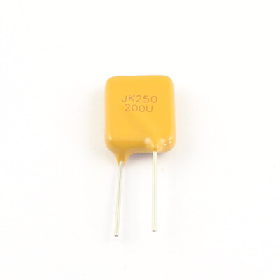 100Pcs JinKe Polymer PPTC PTC DIP Resettable Fuse 250V 0.2A 200mA JK250-200U