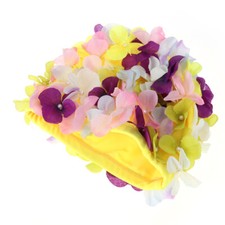1PC Bathing Cap Flower Swim Cap Reusable Washable Stylish Swimming Caps