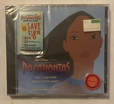 Pocahontas Original Soundtrack CD SEALED w/ Hype Vanessa Williams Jon Secada 