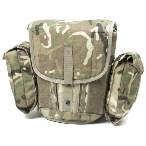 Genuine British Army Surplus MTP Field Pack Haversack Respirator Bag
