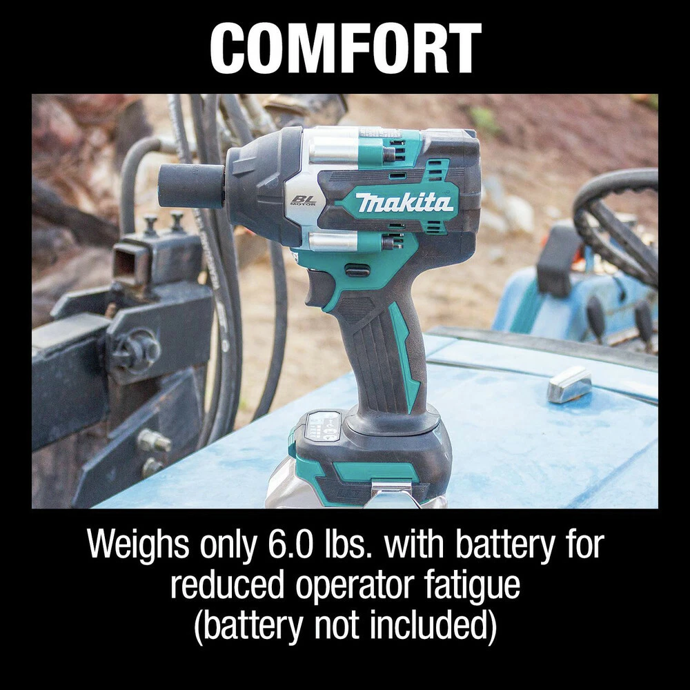 Makita XWT18Z 18V LXT Mid-Torque Impact Wrench w/Detent Anvil (Tool Only)  New 88381723909 eBay