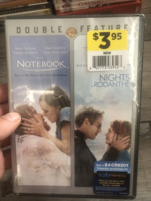 THE NOTEBOOK NIGHTS AT RODANTHE DVD DOUBLE FEATURE BRAND NEW SEALED 