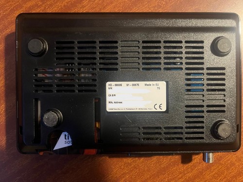 Decoder Tivùsat HD Humax 6800S + Scheda attiva - Foto 3 di 7