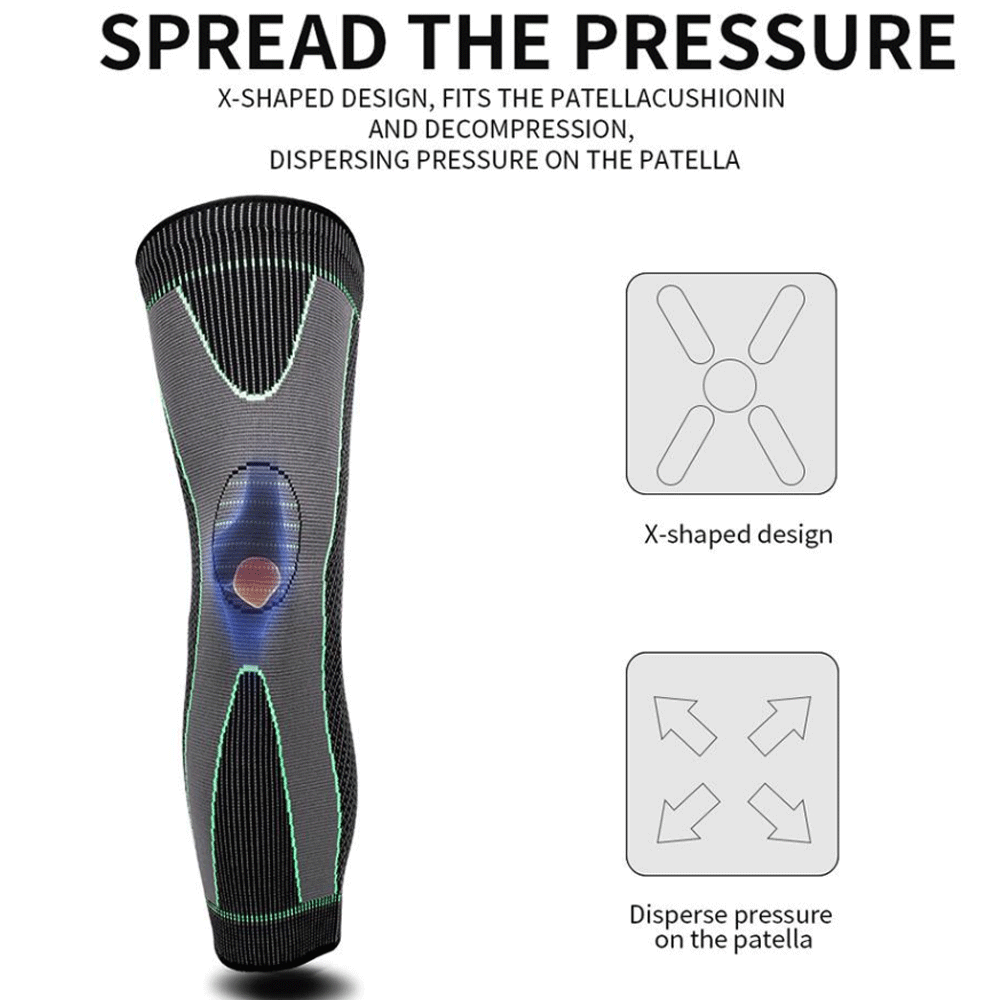 Men Mens Knee Support Calf Leg Compression Sleeve Varicose Veins Socks Stockings eBay