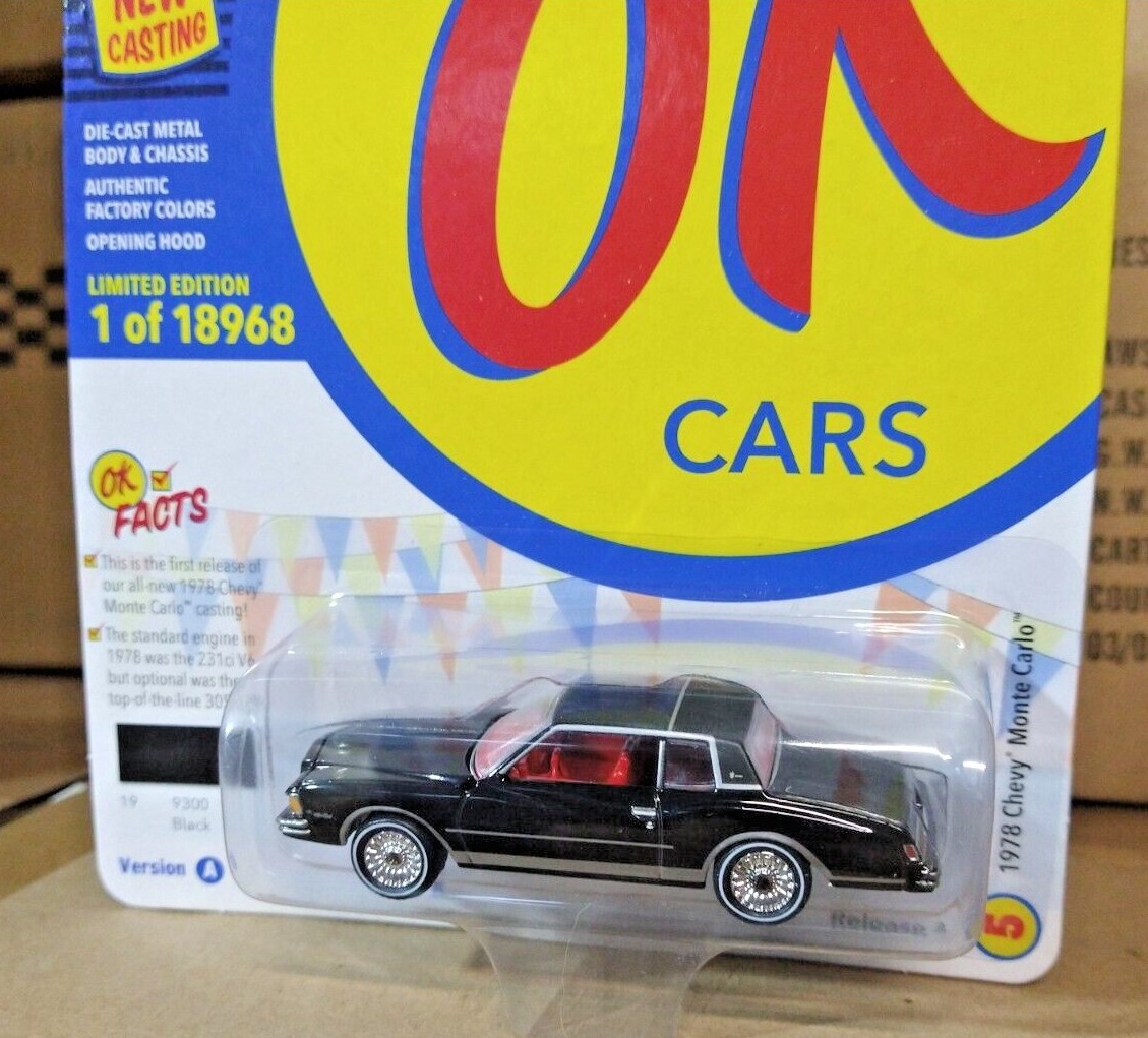 JOHNNY LIGHTNING JLSP196 A JLMC028 1978 CHEVROLET MONTE CARLO 1/64